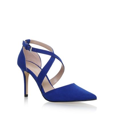 Carvela Blue 'Kross 2' high heel sandals